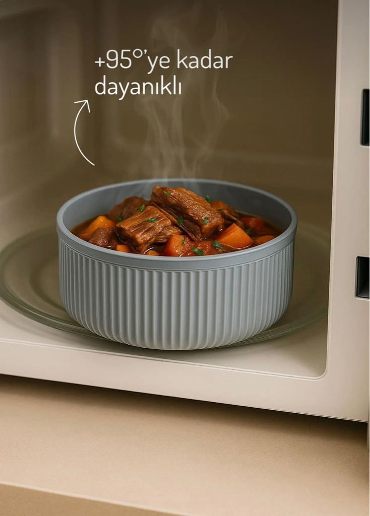 8'li Yuvarlak Saklama Kabı Seti
Çizgili Bej & Gri 2x2.5lt 2x1.5lt 2X0.80LT 2X0.45LT Mikrodalga ve Dondurucu Uyumlu